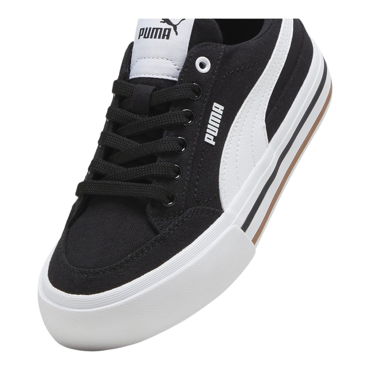 Foto 7 pulgar | Tenis Puma Court Classifc Vulc Fs Negros Unisex