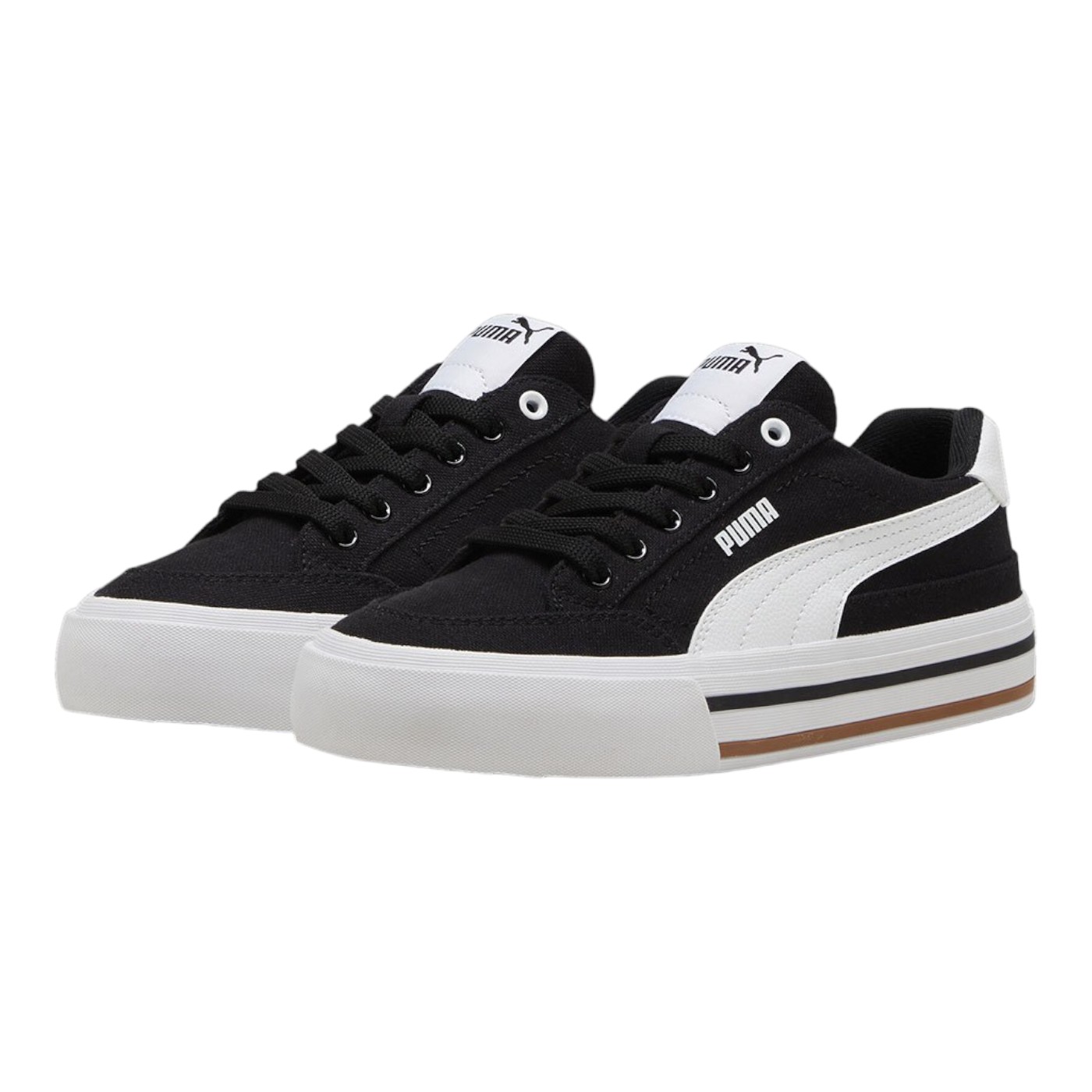 Foto 4 pulgar | Tenis Puma Court Classifc Vulc Fs Negros Unisex