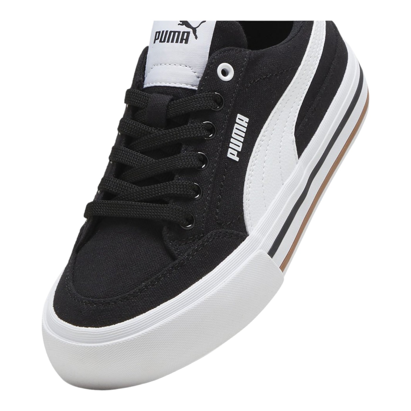 Foto 6 pulgar | Tenis Puma Court Classifc Vulc Fs Negros Unisex