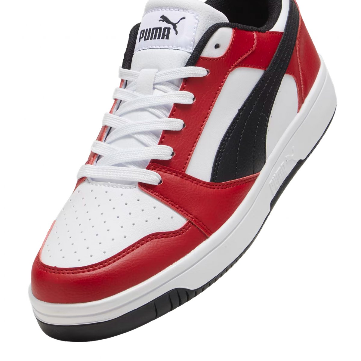 Foto 4 pulgar | Tenis Puma Rebound V6 Low 39232817 Rojo para Hombre