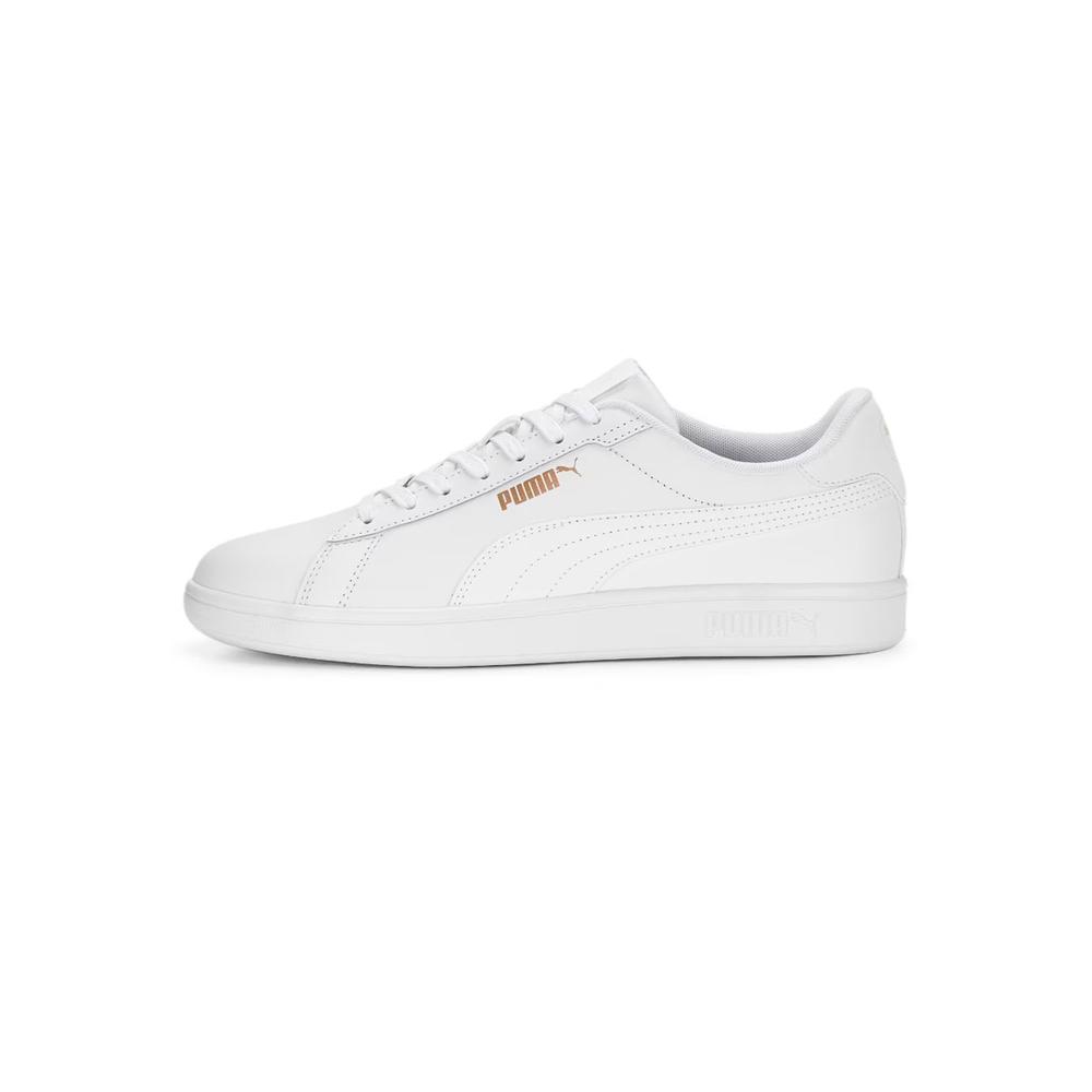 Foto 2 pulgar | Tenis Puma Smash Blancos para Hombre