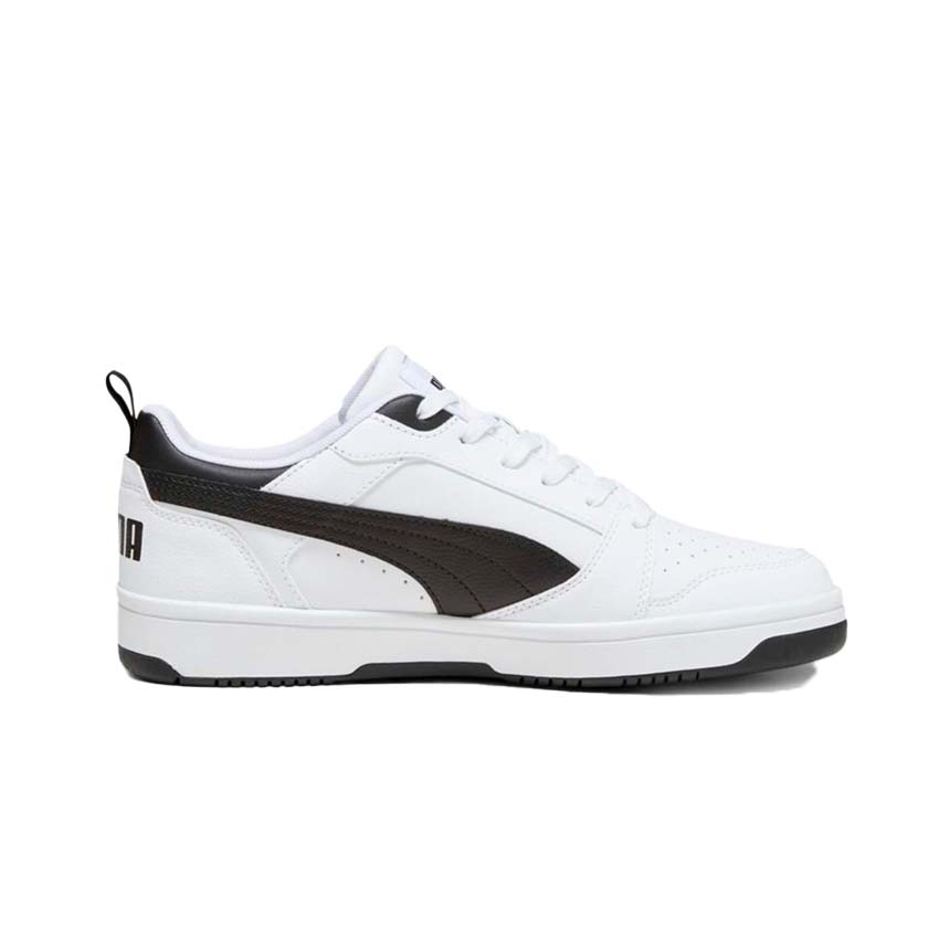 Foto 2 pulgar | Tenis Puma Rebound V6 Low Blancos para Hombre