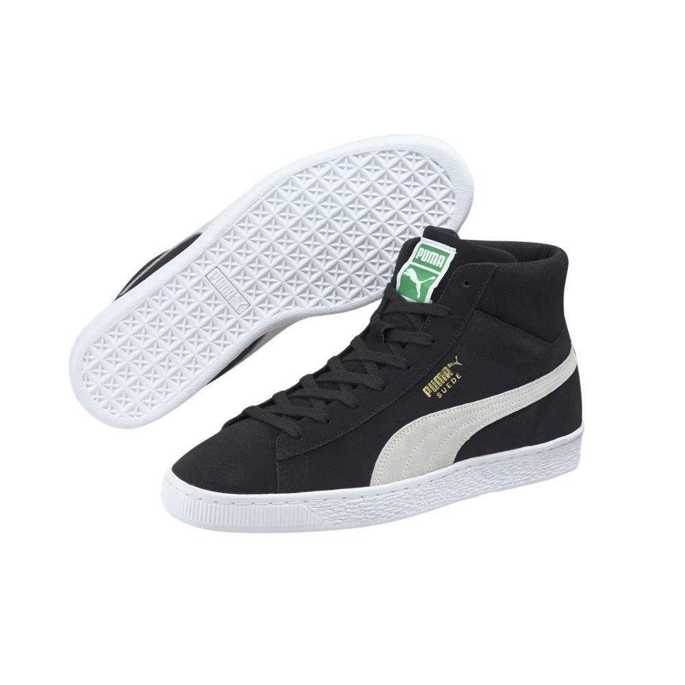 Foto 3 pulgar | Tenis Puma Suede Mid Xxi Negros para Hombre