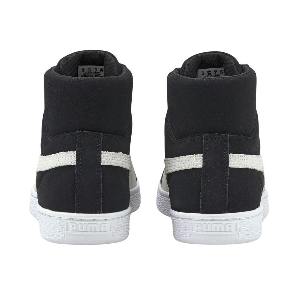 Foto 4 pulgar | Tenis Puma Suede Mid Xxi Negros para Hombre