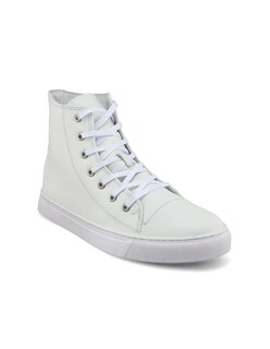 Foto 1 | Tenis de Piel Dasalo Blancos para Hombre