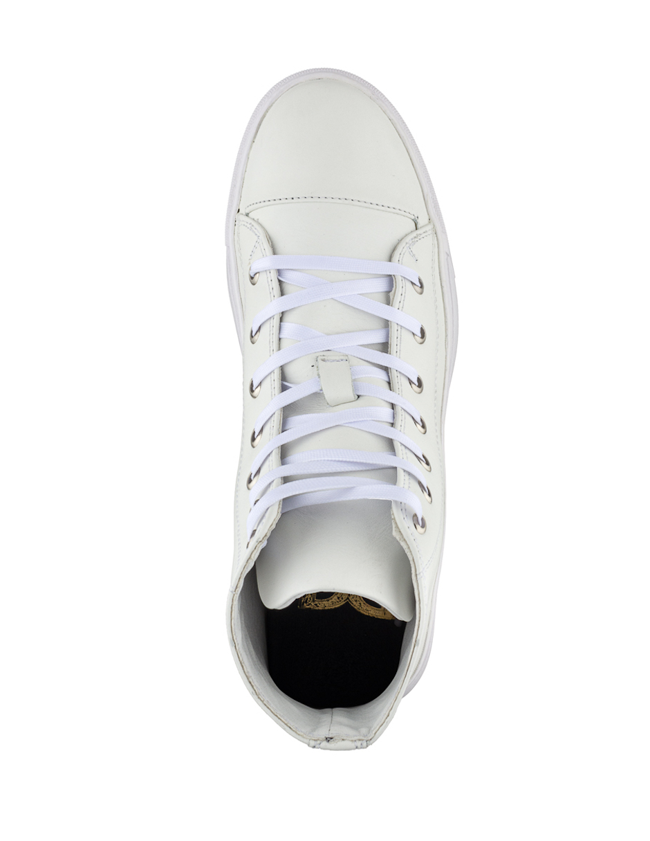 Foto 6 pulgar | Tenis de Piel Dasalo Blancos para Hombre
