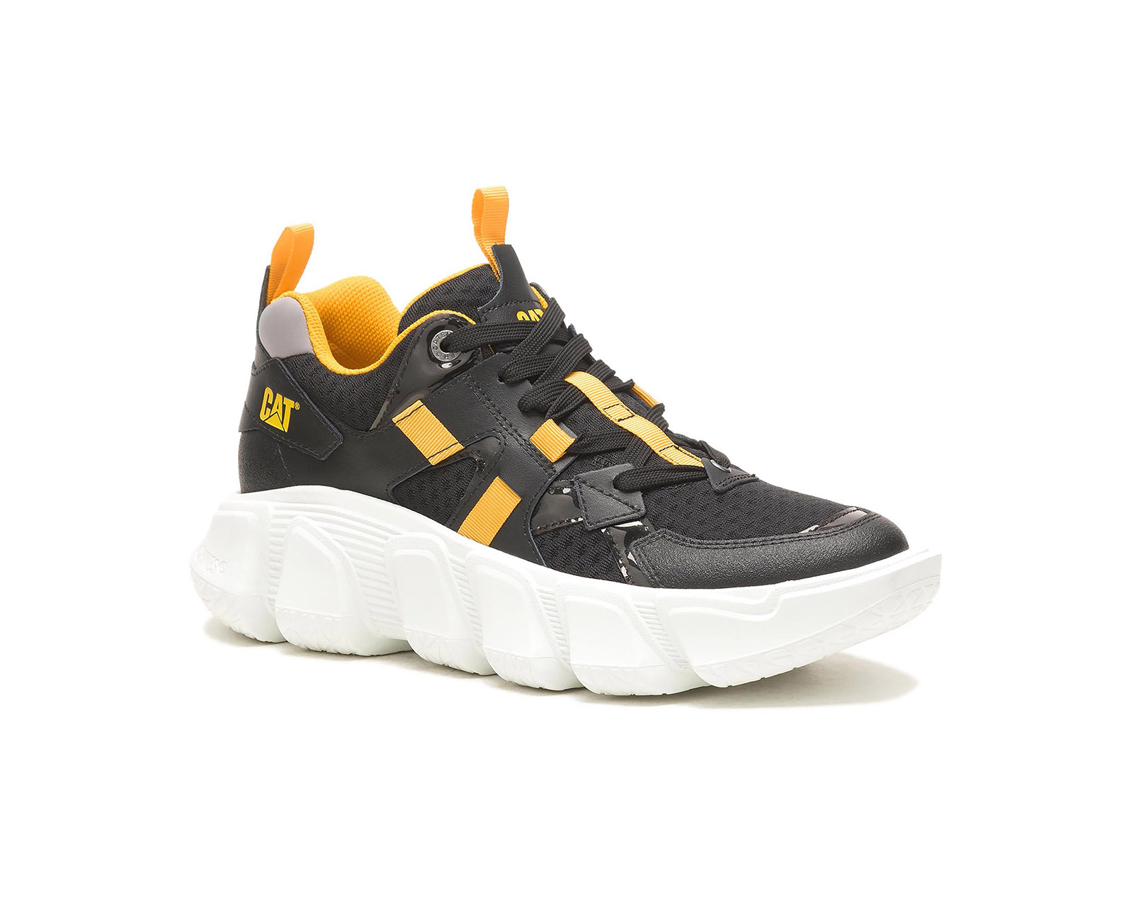Foto 1 | Tenis Caterpillar Negro Gamuza para Hombre