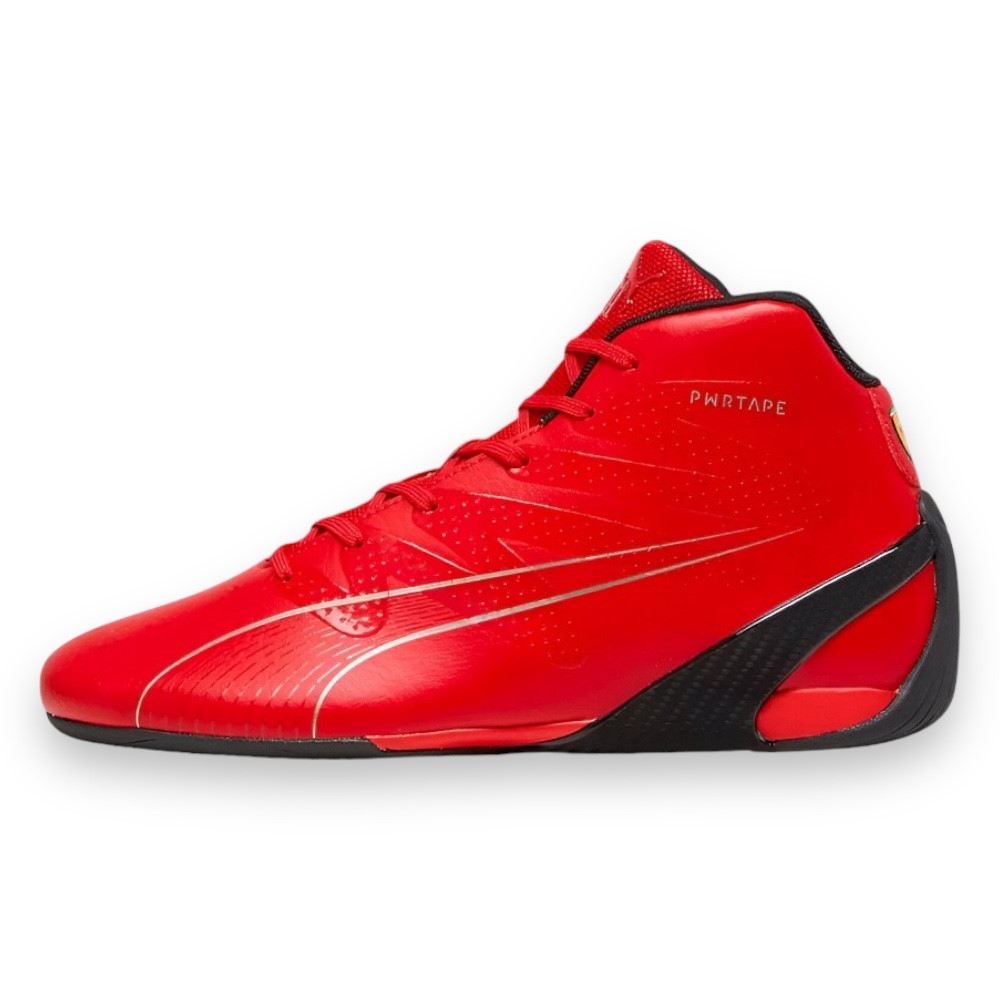 Foto 2 pulgar | Tenis Puma Carbon Cat Mid Scuderia Ferrari Rojos para Hombre