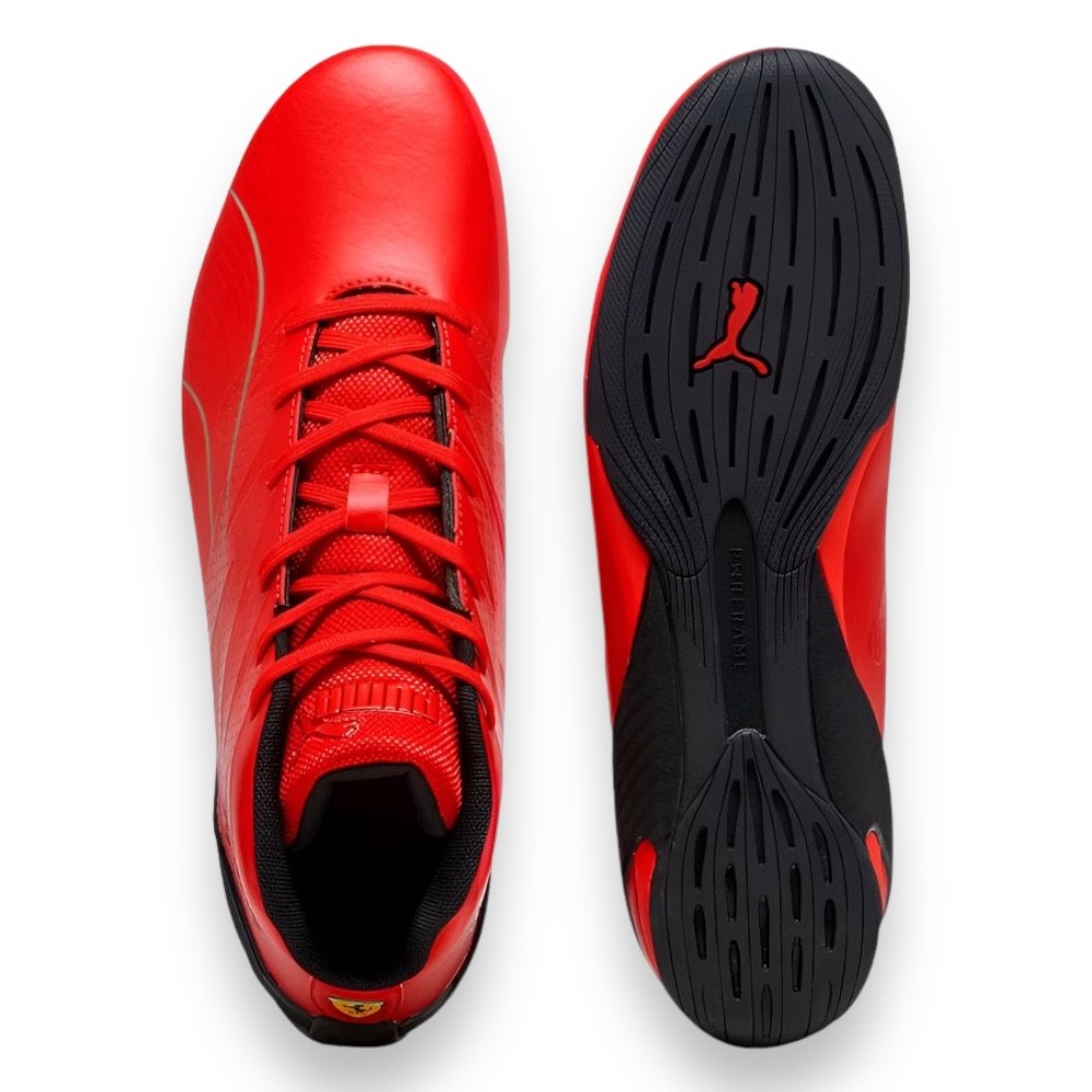 Foto 4 pulgar | Tenis Puma Carbon Cat Mid Scuderia Ferrari Rojos para Hombre