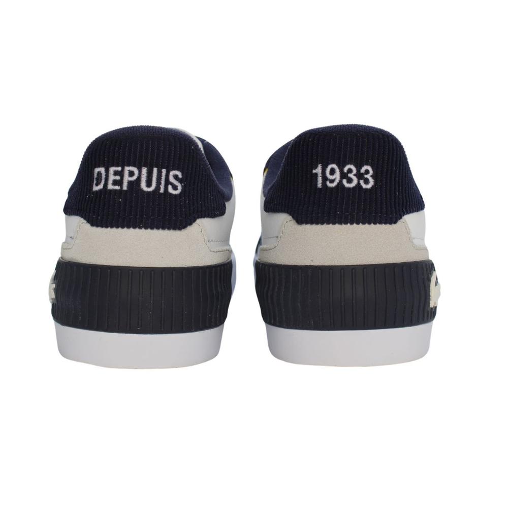 Foto 5 pulgar | Tenis Lacoste L004 White Navy Casual Azul para Hombre
