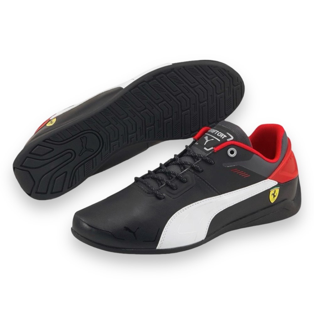 Foto 6 pulgar | Tenis Puma Scuderia Ferrari Drift Cat Delta Negros para Hombre