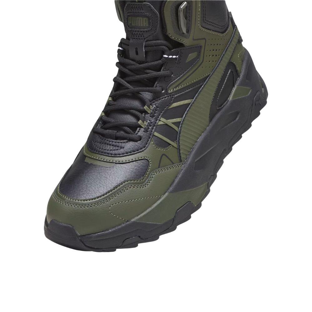 Foto 3 pulgar | Botas Puma Trinity Mid Hybrid Leather para Hombre