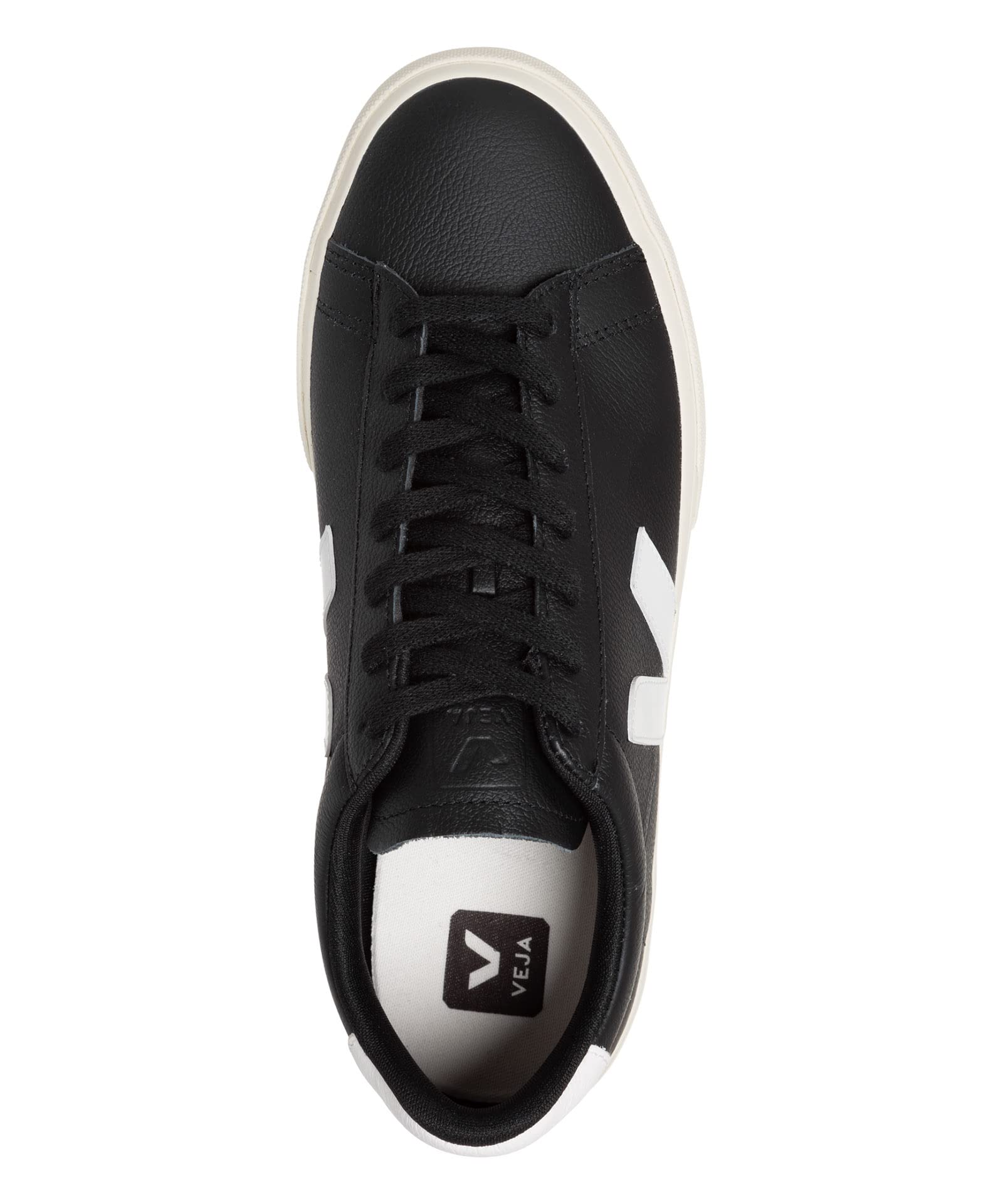 Foto 2 | Tenis Veja Campo Black Leather Chromefree para Hombre - Venta Internacional