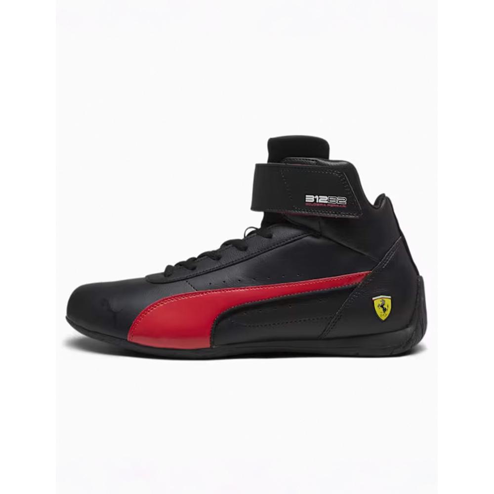 Foto 2 pulgar | Tenis Puma Ferrari Neo Cat Mid Negros Para Hombre