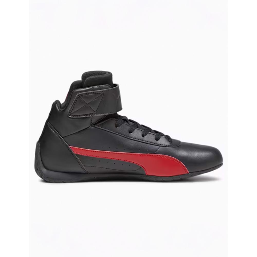 Foto 3 pulgar | Tenis Puma Ferrari Neo Cat Mid Negros Para Hombre