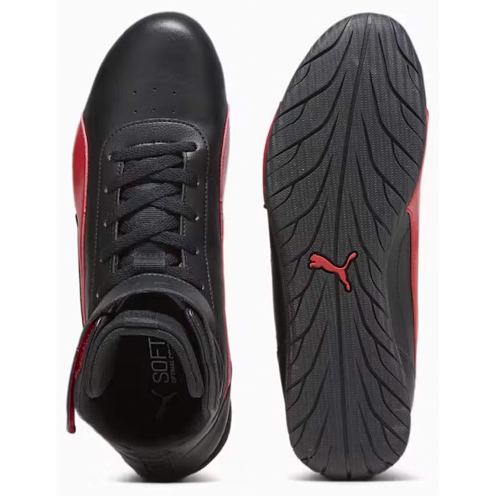 Foto 5 pulgar | Tenis Puma Ferrari Neo Cat Mid Negros Para Hombre
