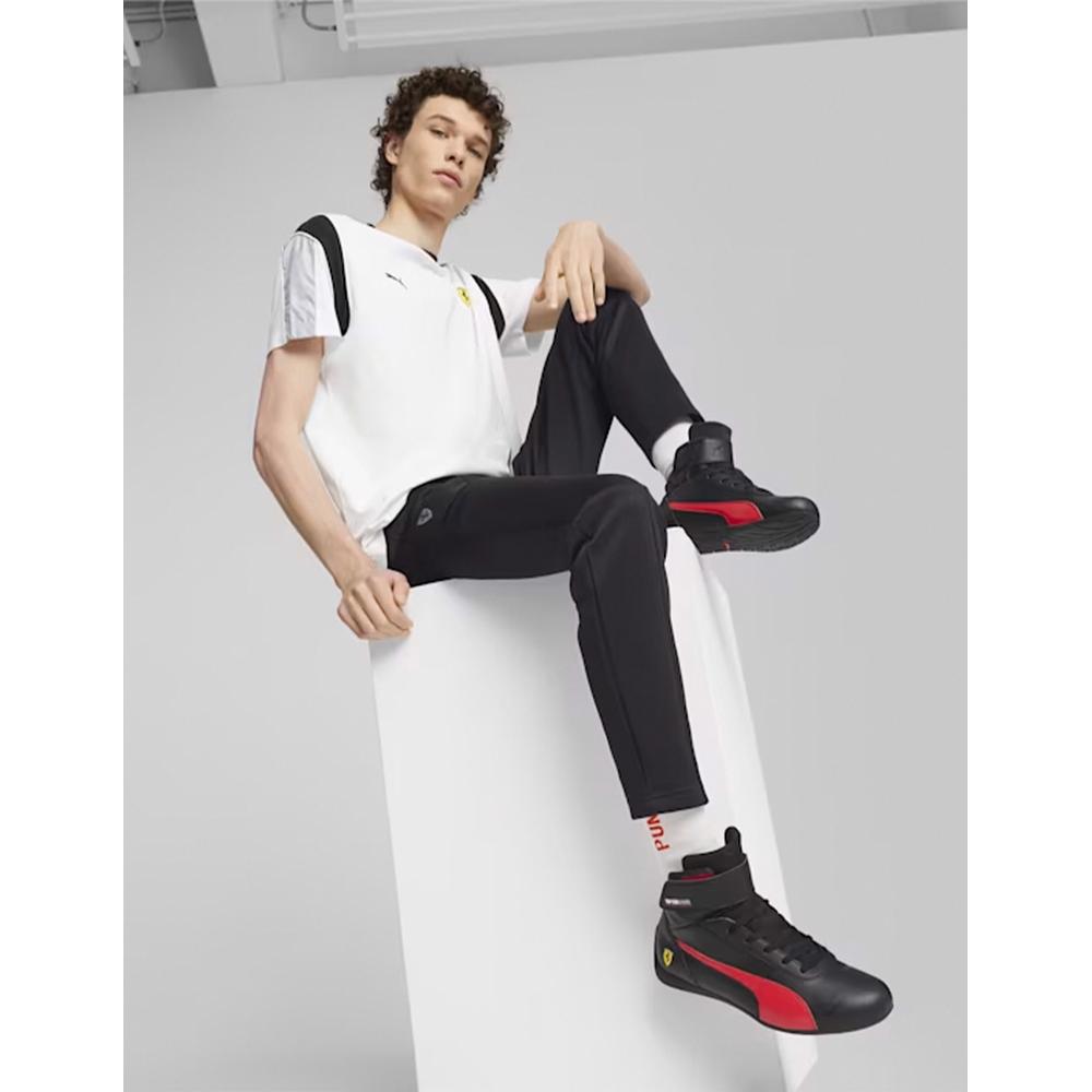 Foto 9 pulgar | Tenis Puma Ferrari Neo Cat Mid Negros Para Hombre