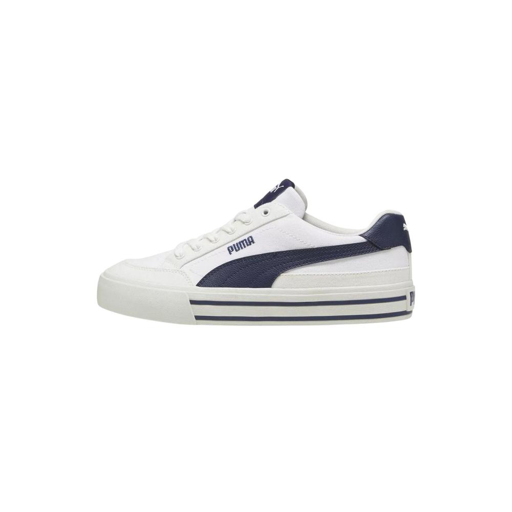 Foto 2 pulgar | Tenis Puma Court Classic Vulc Blancos para Hombre