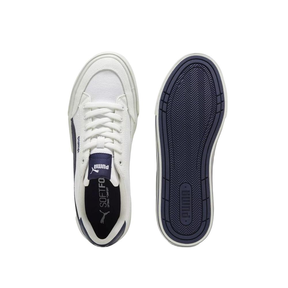 Foto 3 | Tenis Puma Court Classic Vulc Blancos para Hombre