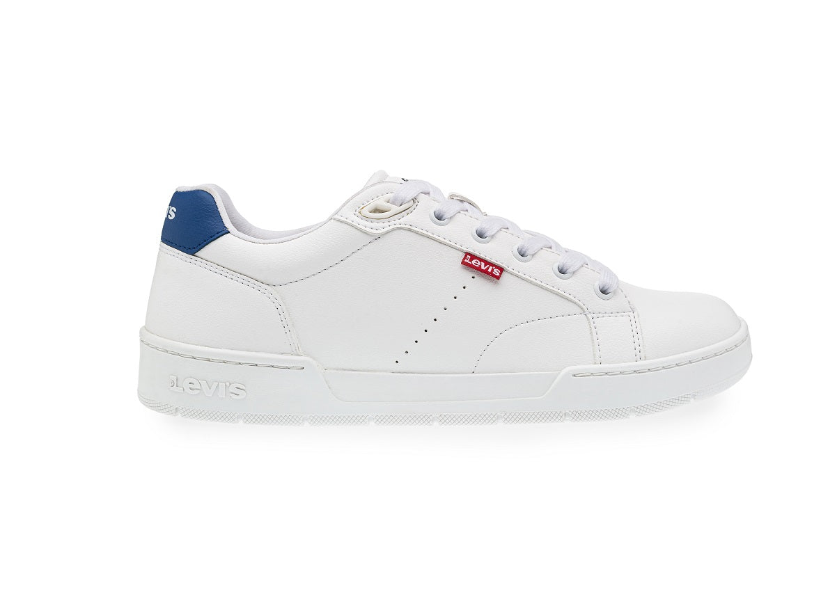 Foto 2 pulgar | Tenis Casuales Levis L2124643 Blanco Azul para Caballero