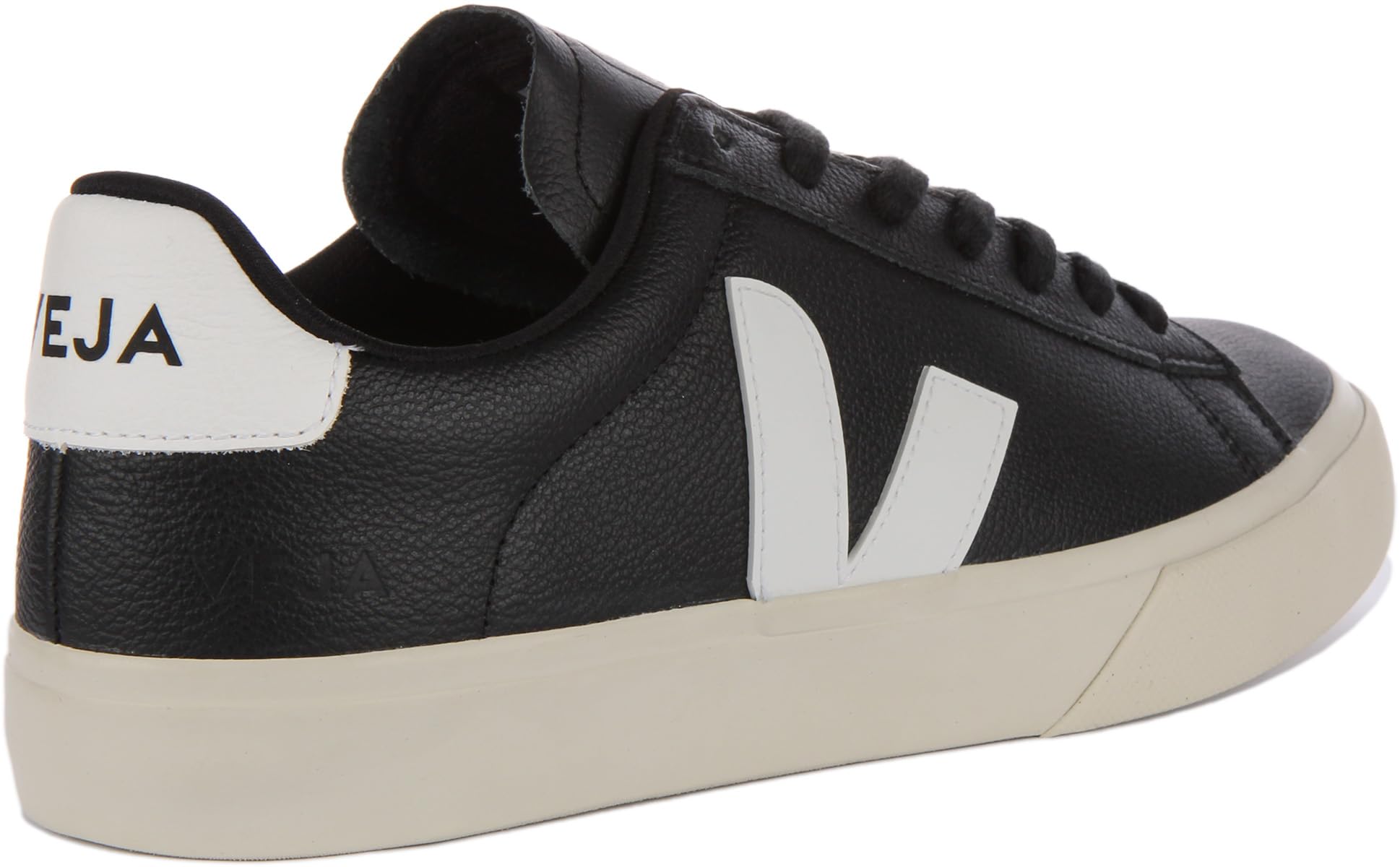 Foto 3 | Tenis Veja Campo Black Leather Chromefree para Hombre - Venta Internacional