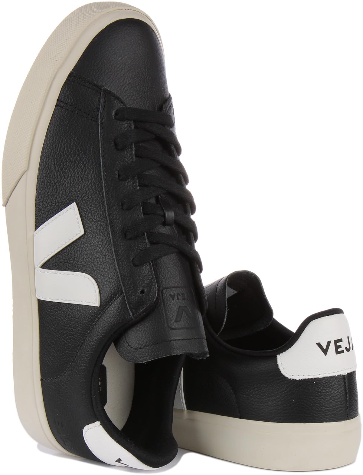 Foto 5 pulgar | Tenis Veja Campo Black Leather Chromefree para Hombre - Venta Internacional