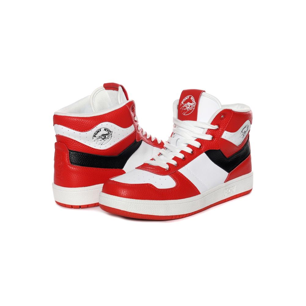 Foto 6 pulgar | Tenis Pony City Wings Hi Sputnik 1986 Unisex Moda Clasico Retro Rojo