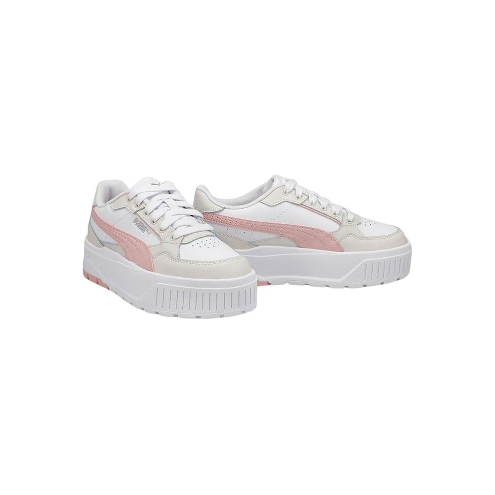 Foto 5 pulgar | Tenis Puma Karmen Ii Idol Jr Blancos para Mujer