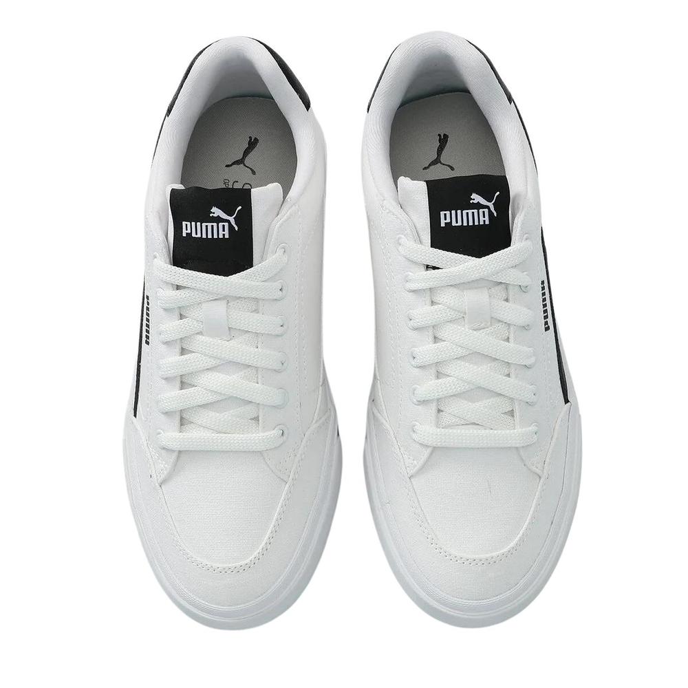 Foto 4 pulgar | Tenis Puma Court Classic Vulc Casual Juvenil Blanco para Hombre
