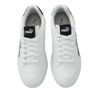 Foto 3 | Tenis Puma Court Classic Vulc Casual Juvenil Blanco para Hombre