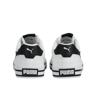 Foto 4 | Tenis Puma Court Classic Vulc Casual Juvenil Blanco para Hombre