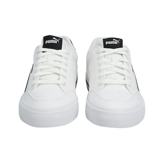 Foto 5 | Tenis Puma Court Classic Vulc Casual Juvenil Blanco para Hombre