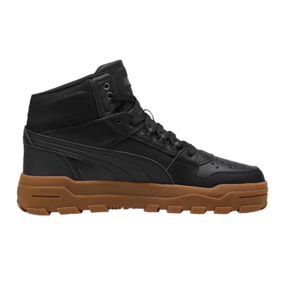 Foto 4 pulgar | Tenis Puma Rebound Abrupt Negro Unisex Casual Negro
