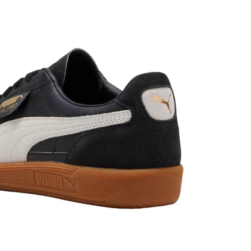 Foto 4 pulgar | Tenis Puma Palermo Lth Black de Moda Negros para Hombre