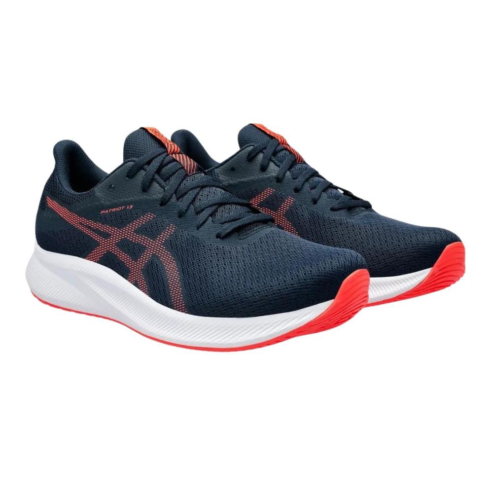 Foto 3 pulgar | Tenis Asics Patriot 13 Hombre Running Negro