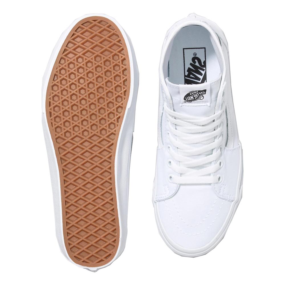 Foto 3 pulgar | Tenis Vans Sk8-hi Tapered Unisex Skate Sport Moda Blanco