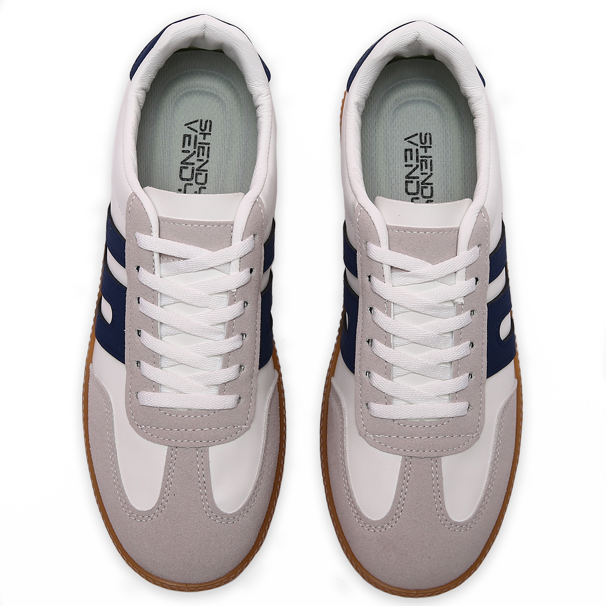 Foto 5 pulgar | Tenis de Moda Court Casual Cómodos en Azul para Hombre