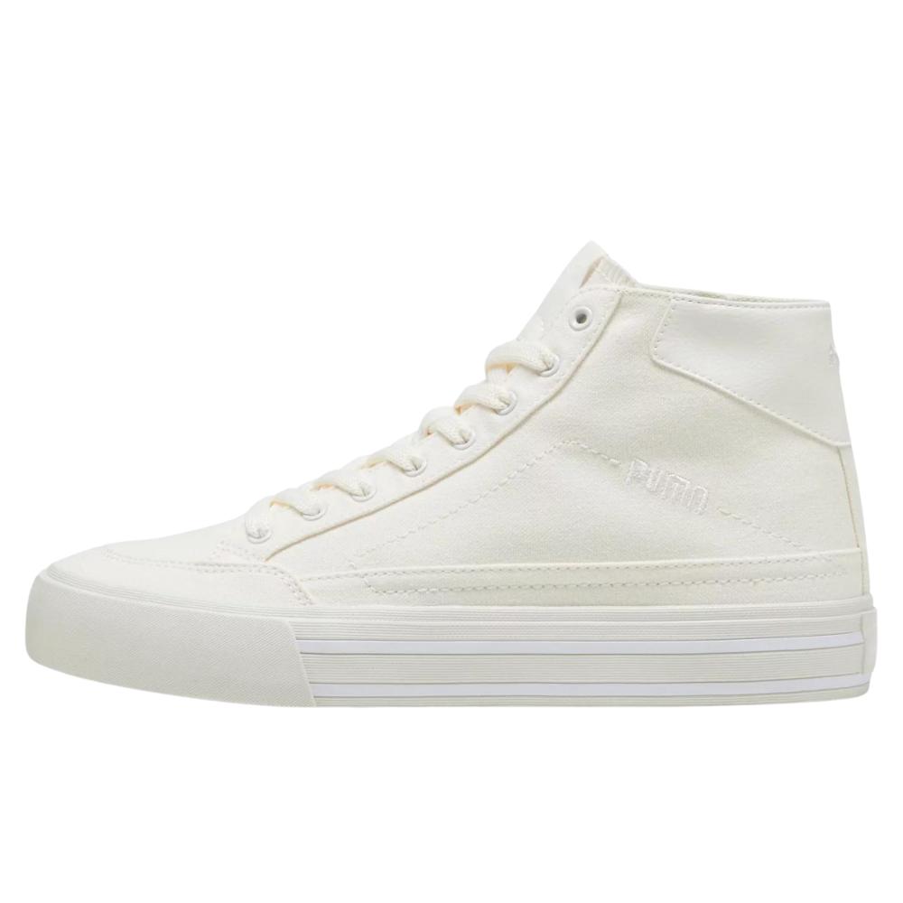 Foto 2 pulgar | Tenis Puma Court Classic Vulc Mid Casual Blanco Unisex