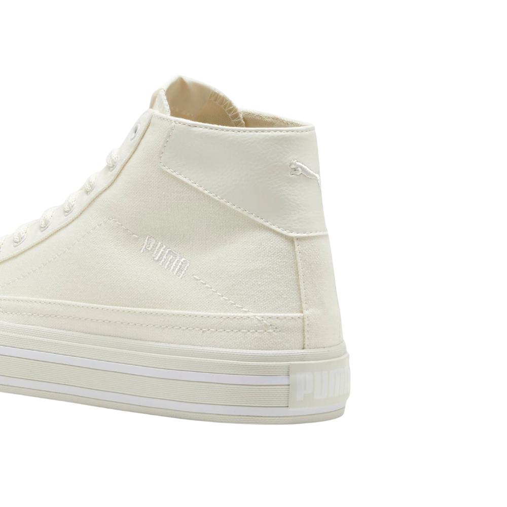 Foto 6 pulgar | Tenis Puma Court Classic Vulc Mid Casual Blanco Unisex