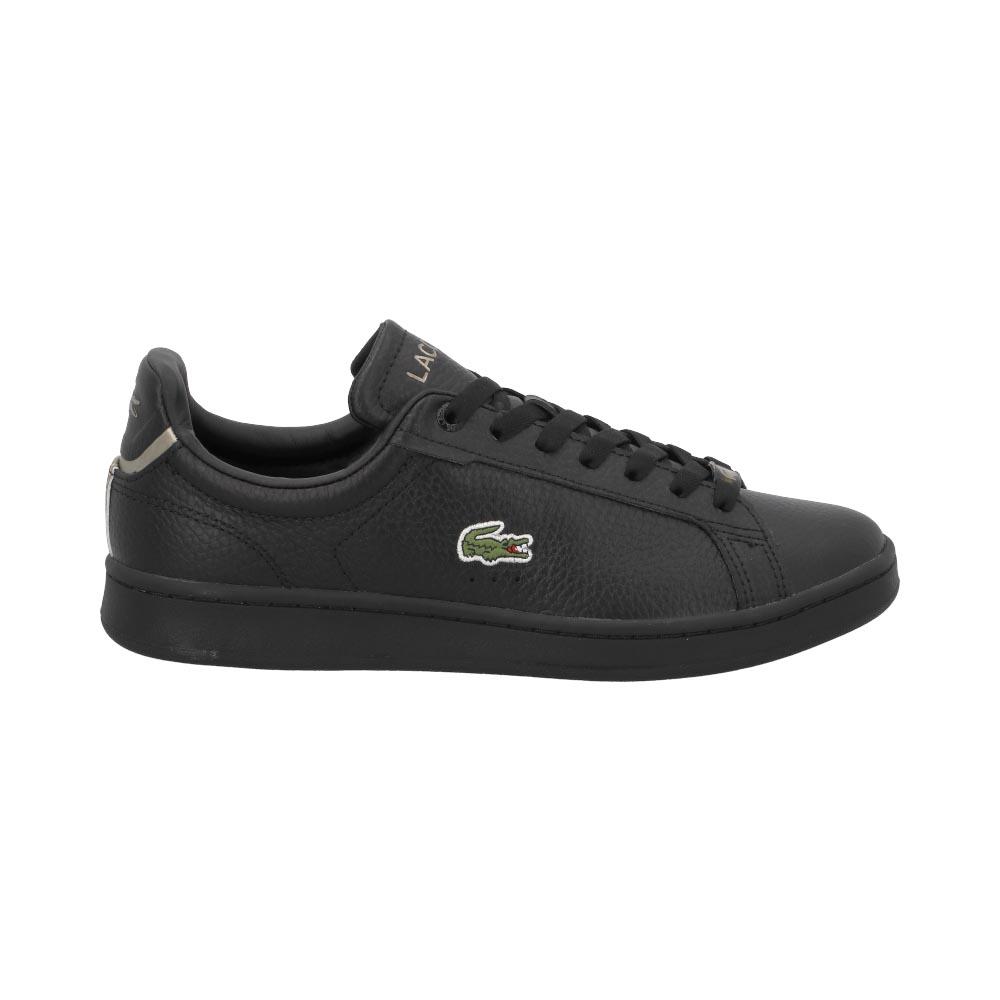 Tenis Lacoste Hombre 11302h Comodos Ligeros Ajustables Casuales Negro