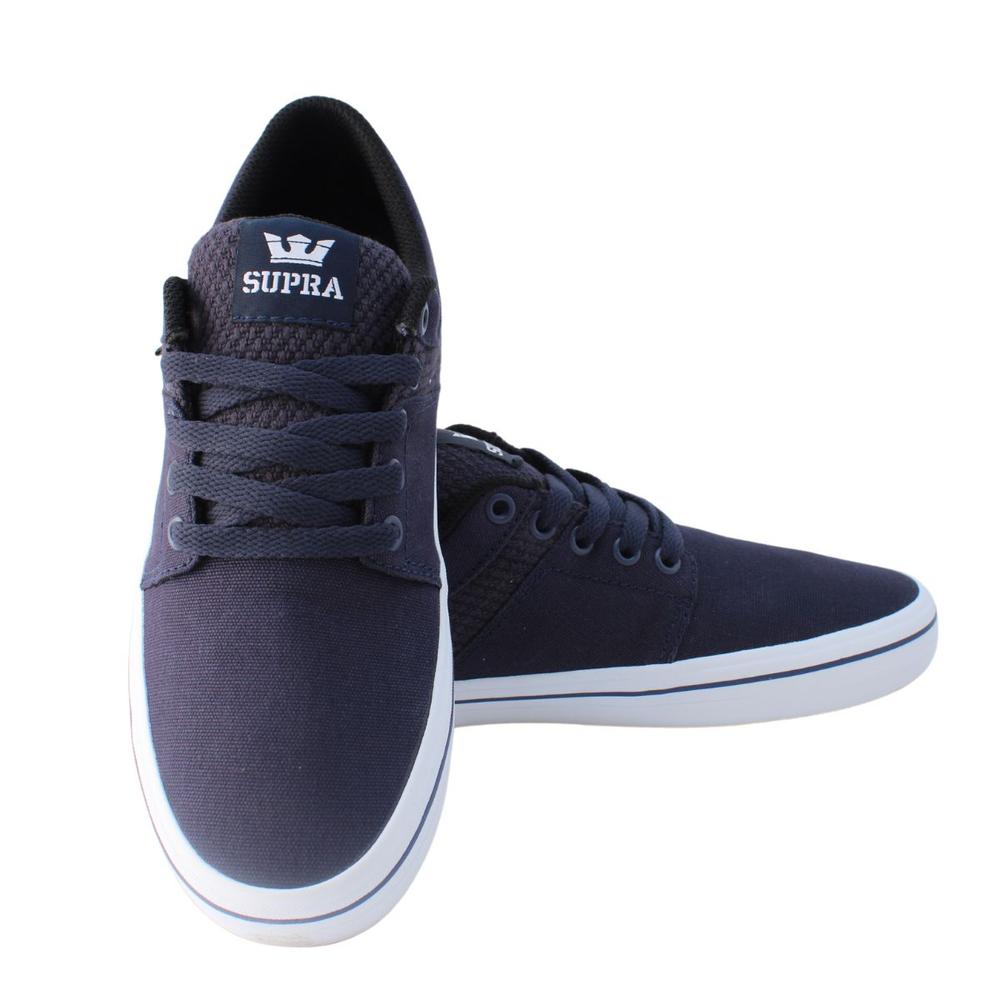 Foto 3 pulgar | Tenis Supra Vista Navy para Hombre
