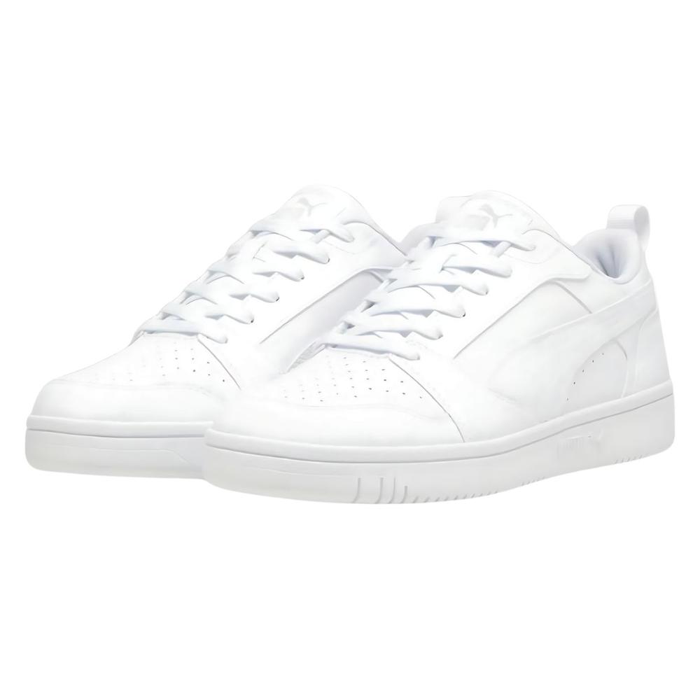 Foto 2 | Tenis Puma Rebound V6 Low Blancos para Hombre