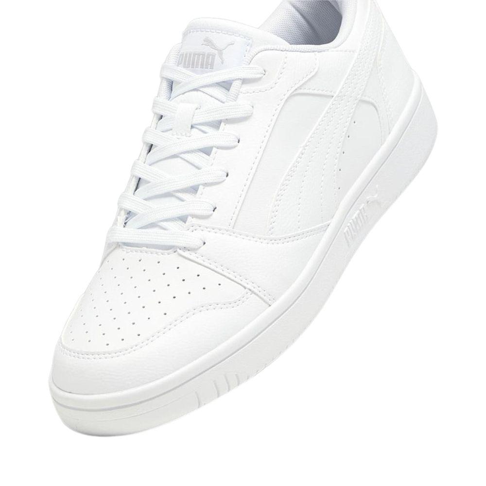 Foto 4 | Tenis Puma Rebound V6 Low Blancos para Hombre