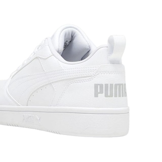 Foto 5 | Tenis Puma Rebound V6 Low Blancos para Hombre