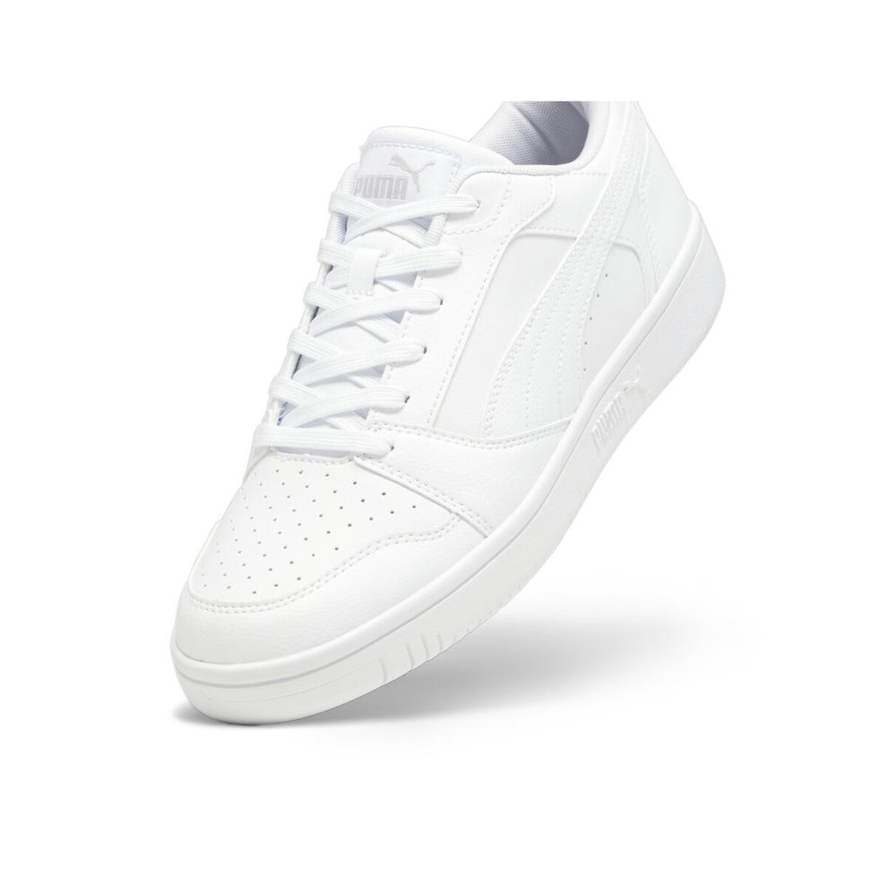 Foto 7 pulgar | Tenis Puma Rebound V6 Low Blancos para Hombre