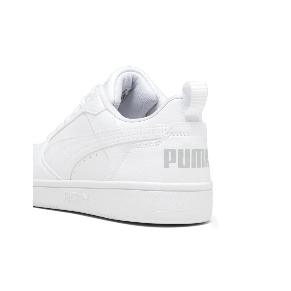 Foto 8 pulgar | Tenis Puma Rebound V6 Low Blancos para Hombre