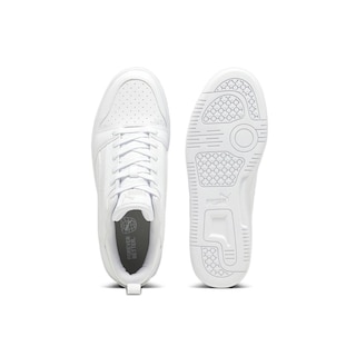 Foto 8 | Tenis Puma Rebound V6 Low Blancos para Hombre