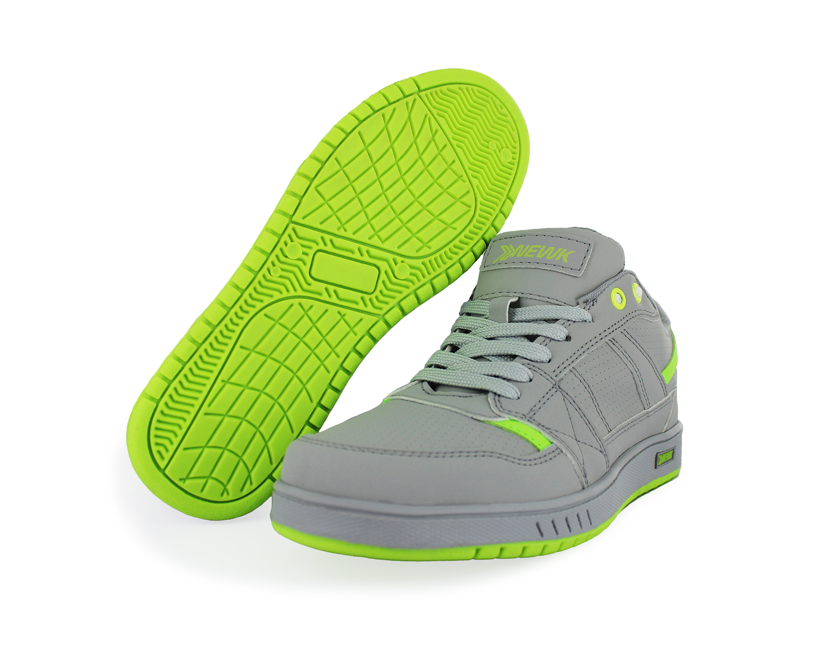 Foto 2 pulgar | Tenis Newk Unisex Linea Dudley Color Gris Verde