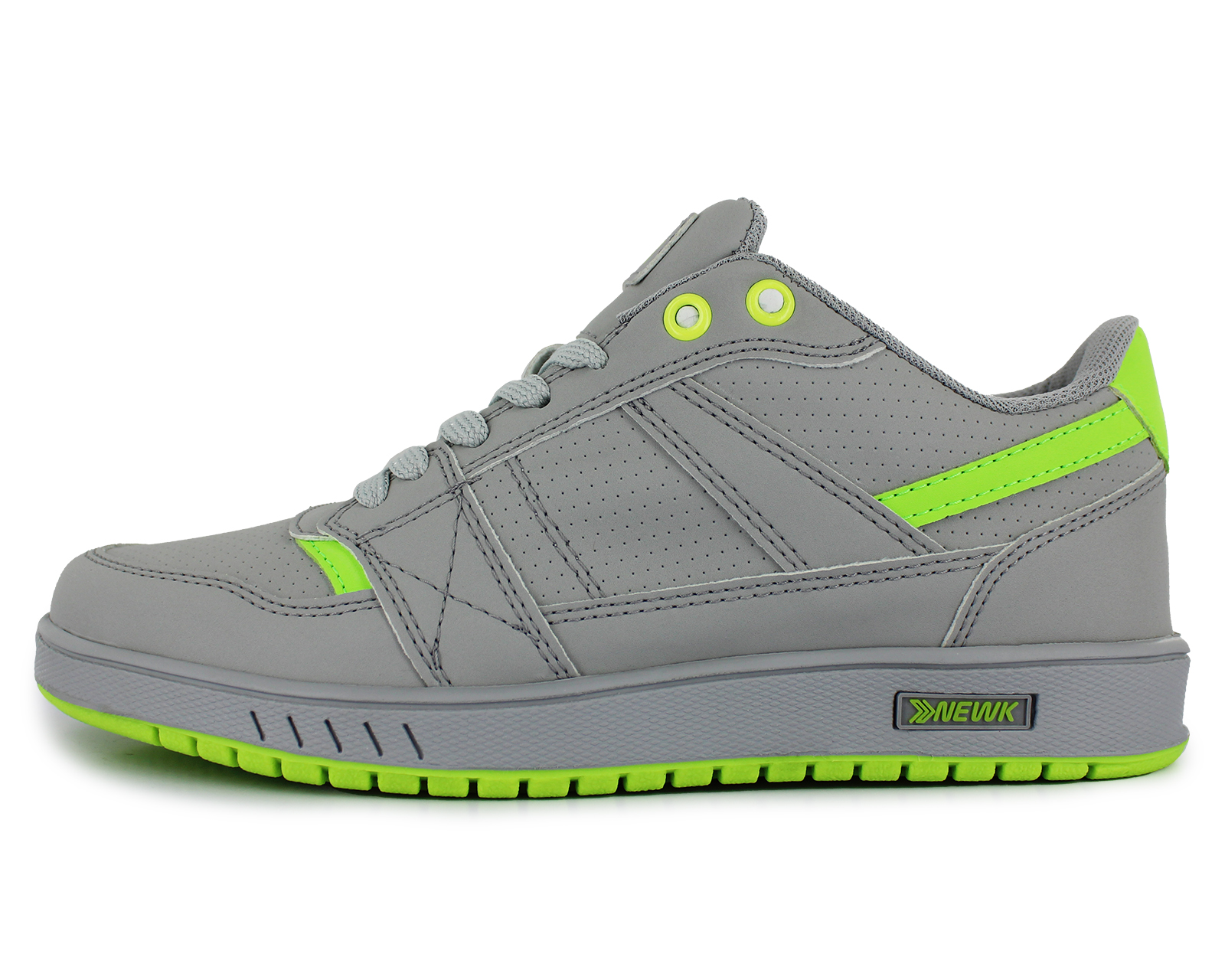 Foto 3 pulgar | Tenis Newk Unisex Linea Dudley Color Gris Verde