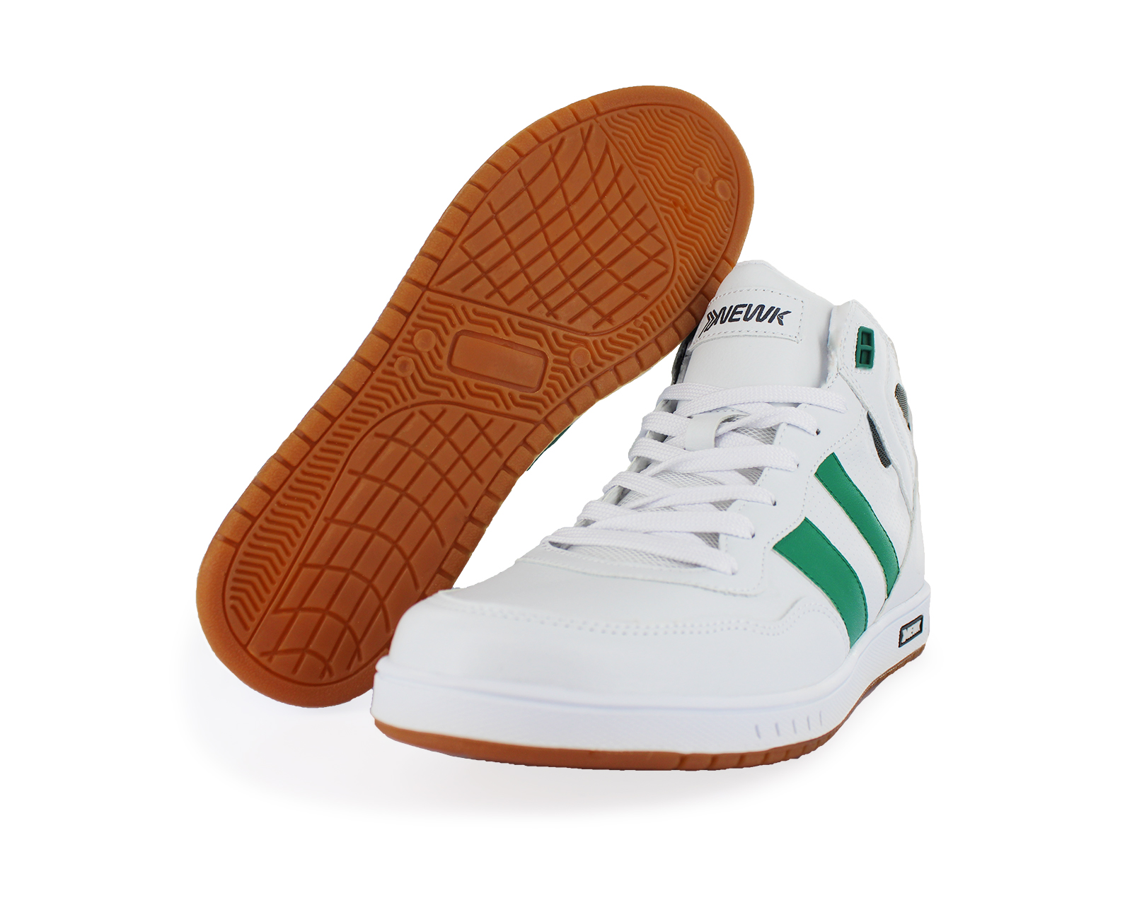 Foto 2 pulgar | Tenis Newk Hombre Linea Liderato Color Blanco Verde
